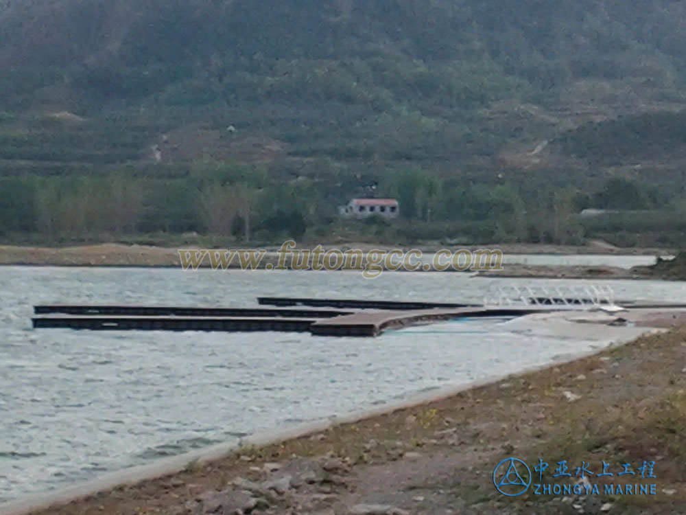 山東煙臺(tái)長春湖碼頭已完工